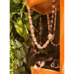 Radiance Trio: Amethyst, Citrine & Silver Set