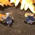 Silver Rings with Blue Topaz Stones