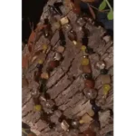 Necklace – Mother of Pearl, Carnelian, Gold Quartz & Agate