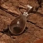 Silver Serenity Agate Pendant