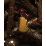 Golden Ember Harmony Ring — Silver with Amber & Citrine (Size 52)