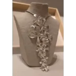 Dancing Bloom — Articulated Silver Flower Pendant