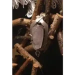 Divine Serenity Pendant — Silver with Kunzite & Amethyst (70 × 35 mm)