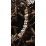 Graceful Pearl Elegance — Sterling Silver Bracelet (Size 16–17 cm)