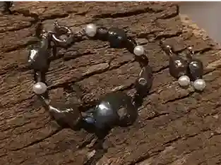 Ocean Relic Handmade Pearl & Ammonite Set