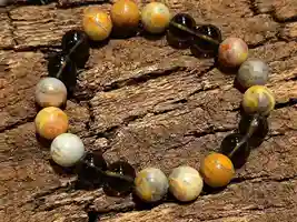 Earth & Ember Smoky Quartz Jasper Bracelet