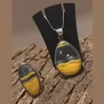 Golden Horizon Bumblebee Jasper Jewelry Set