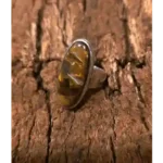 Storm Majesty Ring — Pietersite in Sterling Silver (Size 58)