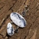 Moonshadow Dendritic Agate Harmony Pendant